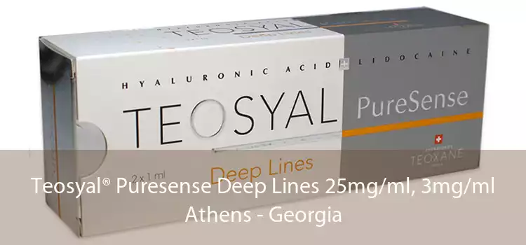 Teosyal® Puresense Deep Lines 25mg/ml, 3mg/ml Athens - Georgia