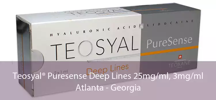 Teosyal® Puresense Deep Lines 25mg/ml, 3mg/ml Atlanta - Georgia