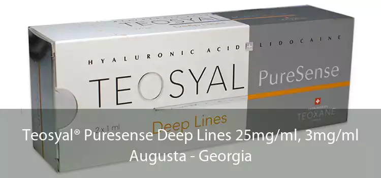 Teosyal® Puresense Deep Lines 25mg/ml, 3mg/ml Augusta - Georgia