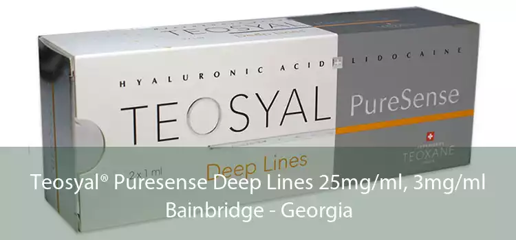 Teosyal® Puresense Deep Lines 25mg/ml, 3mg/ml Bainbridge - Georgia