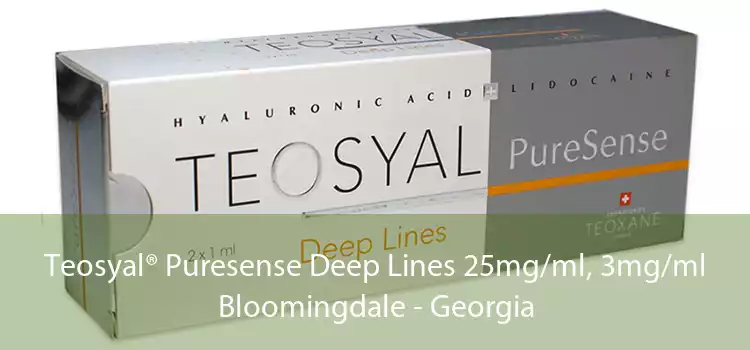 Teosyal® Puresense Deep Lines 25mg/ml, 3mg/ml Bloomingdale - Georgia