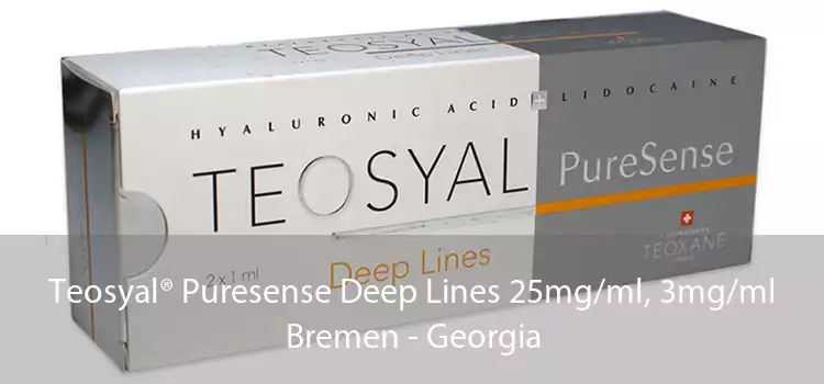 Teosyal® Puresense Deep Lines 25mg/ml, 3mg/ml Bremen - Georgia