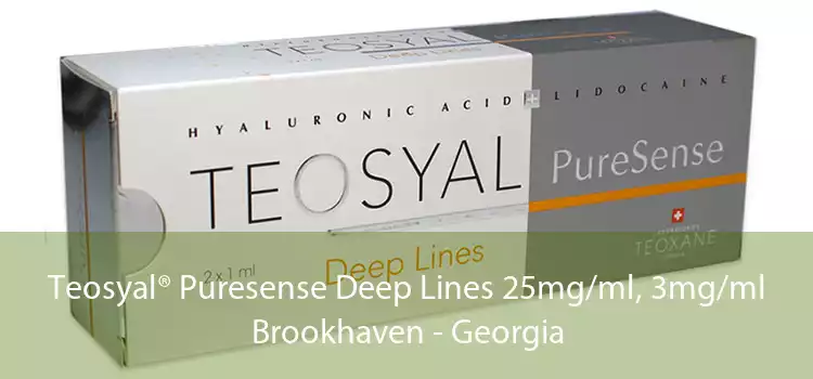 Teosyal® Puresense Deep Lines 25mg/ml, 3mg/ml Brookhaven - Georgia