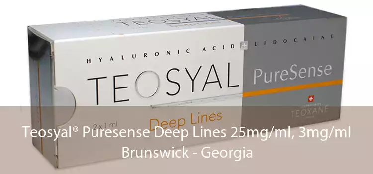 Teosyal® Puresense Deep Lines 25mg/ml, 3mg/ml Brunswick - Georgia