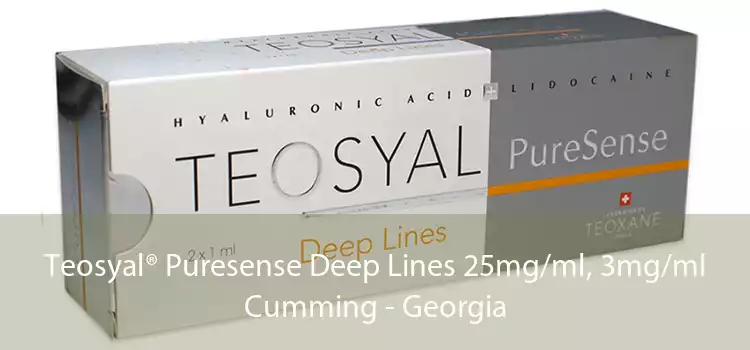 Teosyal® Puresense Deep Lines 25mg/ml, 3mg/ml Cumming - Georgia