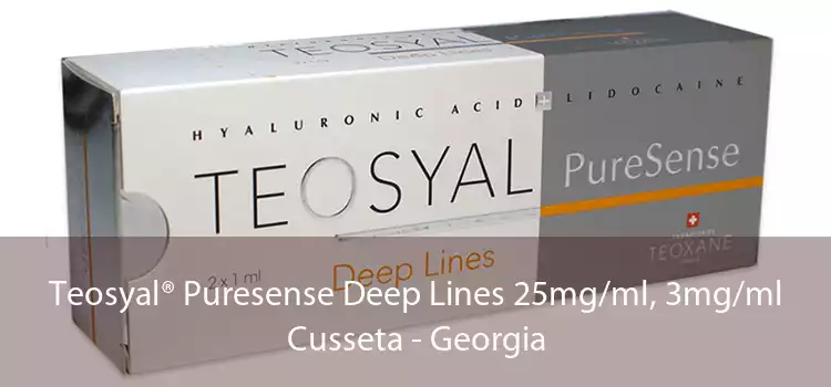 Teosyal® Puresense Deep Lines 25mg/ml, 3mg/ml Cusseta - Georgia