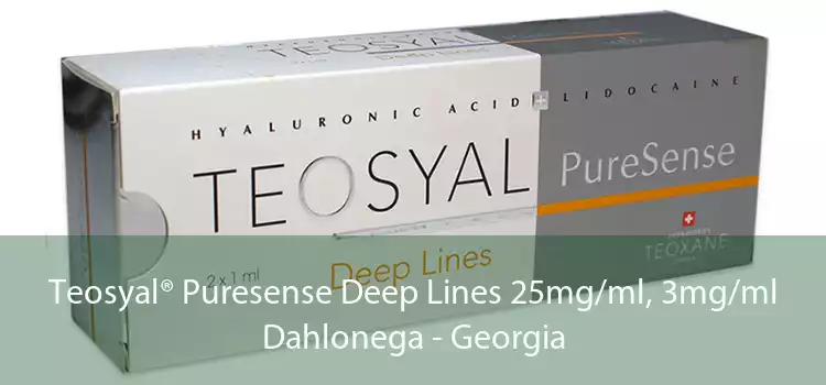 Teosyal® Puresense Deep Lines 25mg/ml, 3mg/ml Dahlonega - Georgia