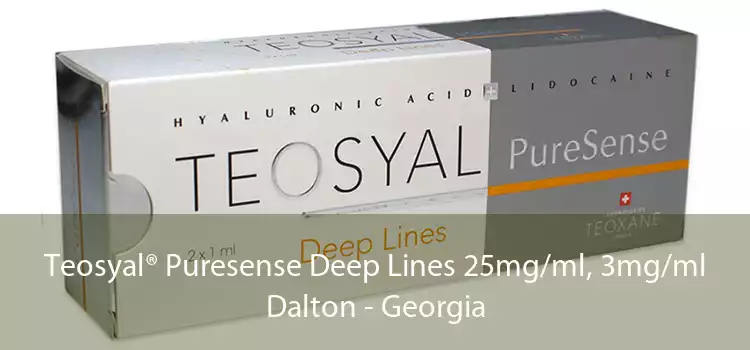 Teosyal® Puresense Deep Lines 25mg/ml, 3mg/ml Dalton - Georgia