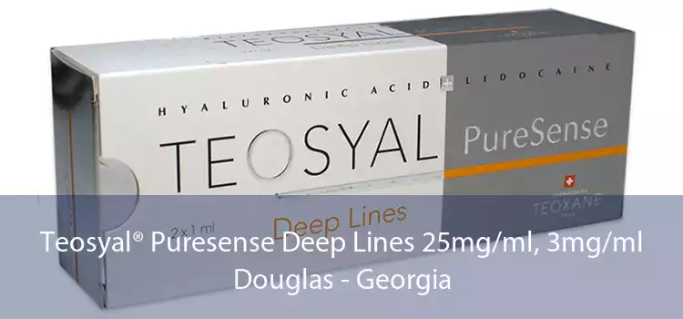 Teosyal® Puresense Deep Lines 25mg/ml, 3mg/ml Douglas - Georgia