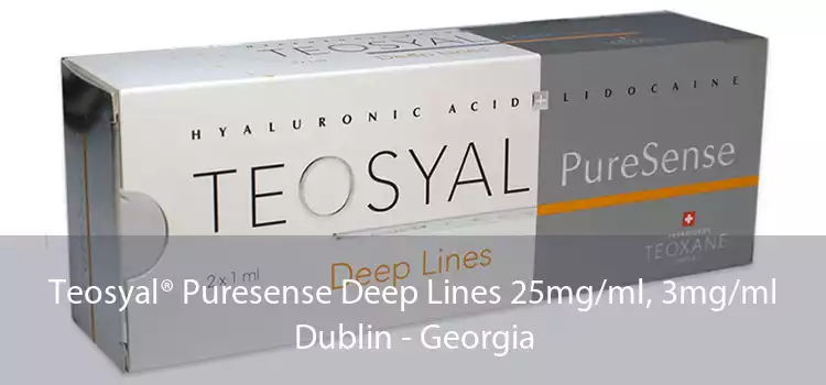 Teosyal® Puresense Deep Lines 25mg/ml, 3mg/ml Dublin - Georgia