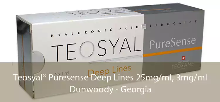 Teosyal® Puresense Deep Lines 25mg/ml, 3mg/ml Dunwoody - Georgia