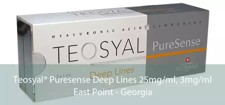 Teosyal® Puresense Deep Lines 25mg/ml, 3mg/ml East Point - Georgia