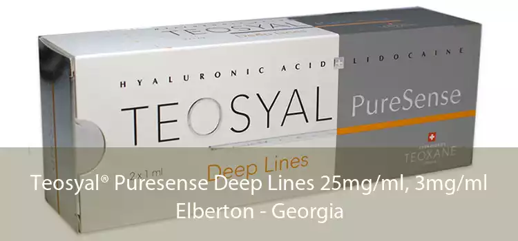 Teosyal® Puresense Deep Lines 25mg/ml, 3mg/ml Elberton - Georgia