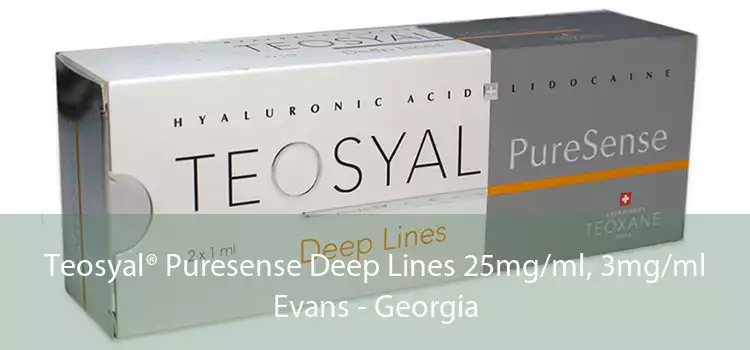 Teosyal® Puresense Deep Lines 25mg/ml, 3mg/ml Evans - Georgia