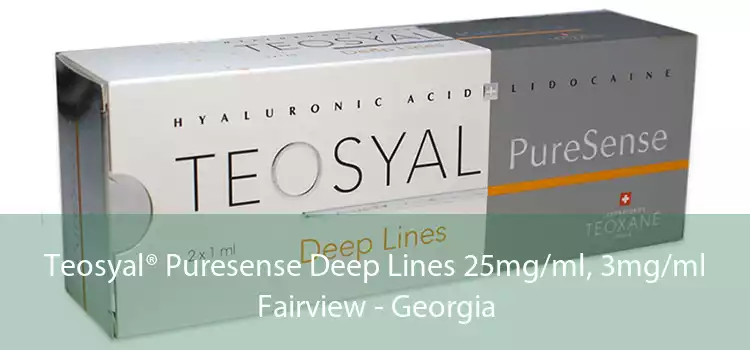 Teosyal® Puresense Deep Lines 25mg/ml, 3mg/ml Fairview - Georgia