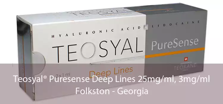 Teosyal® Puresense Deep Lines 25mg/ml, 3mg/ml Folkston - Georgia
