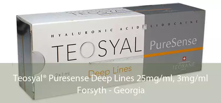 Teosyal® Puresense Deep Lines 25mg/ml, 3mg/ml Forsyth - Georgia