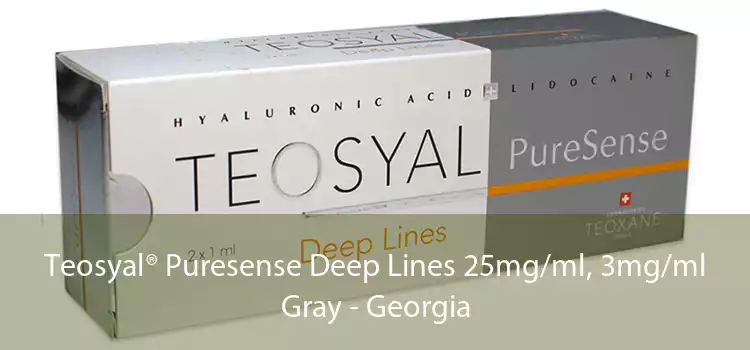Teosyal® Puresense Deep Lines 25mg/ml, 3mg/ml Gray - Georgia