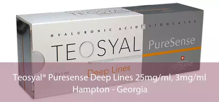 Teosyal® Puresense Deep Lines 25mg/ml, 3mg/ml Hampton - Georgia