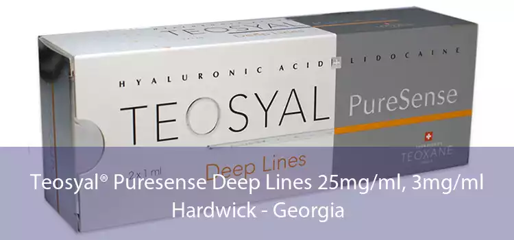 Teosyal® Puresense Deep Lines 25mg/ml, 3mg/ml Hardwick - Georgia