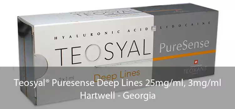 Teosyal® Puresense Deep Lines 25mg/ml, 3mg/ml Hartwell - Georgia
