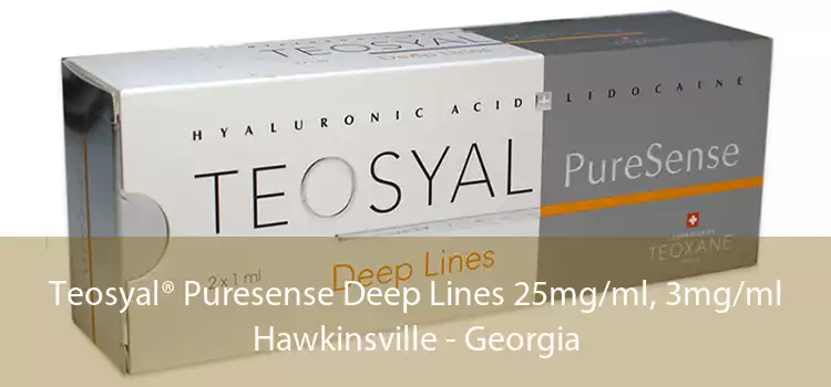Teosyal® Puresense Deep Lines 25mg/ml, 3mg/ml Hawkinsville - Georgia