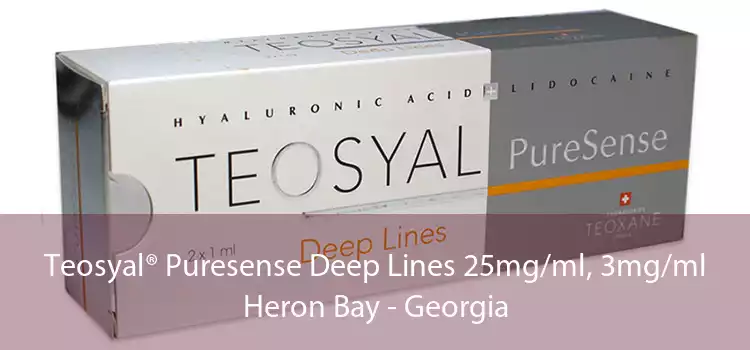 Teosyal® Puresense Deep Lines 25mg/ml, 3mg/ml Heron Bay - Georgia