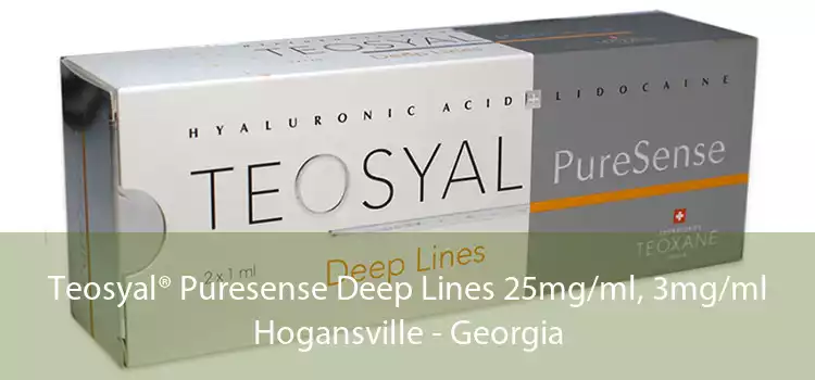Teosyal® Puresense Deep Lines 25mg/ml, 3mg/ml Hogansville - Georgia