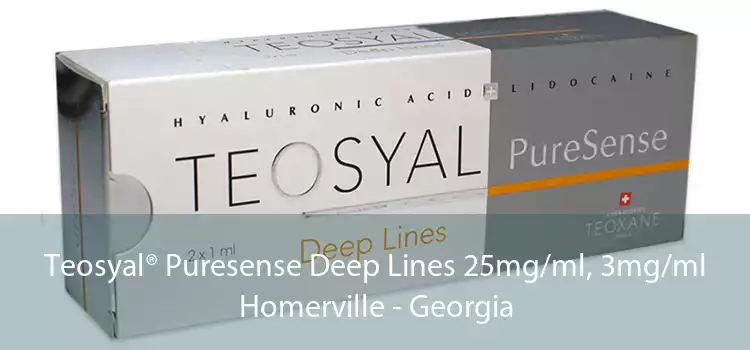 Teosyal® Puresense Deep Lines 25mg/ml, 3mg/ml Homerville - Georgia