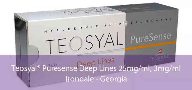 Teosyal® Puresense Deep Lines 25mg/ml, 3mg/ml Irondale - Georgia