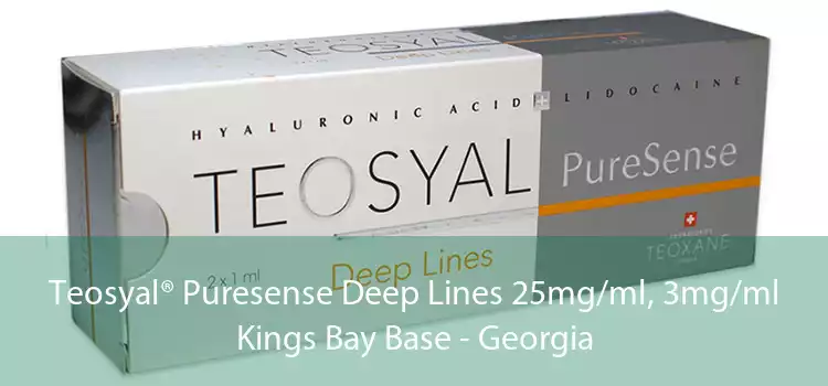 Teosyal® Puresense Deep Lines 25mg/ml, 3mg/ml Kings Bay Base - Georgia