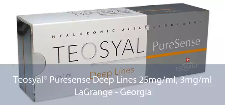 Teosyal® Puresense Deep Lines 25mg/ml, 3mg/ml LaGrange - Georgia