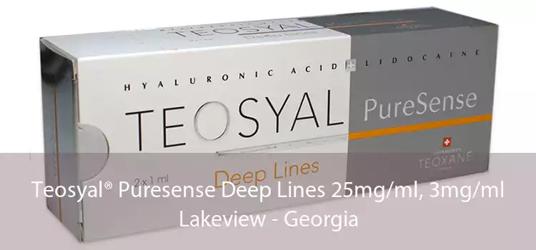 Teosyal® Puresense Deep Lines 25mg/ml, 3mg/ml Lakeview - Georgia