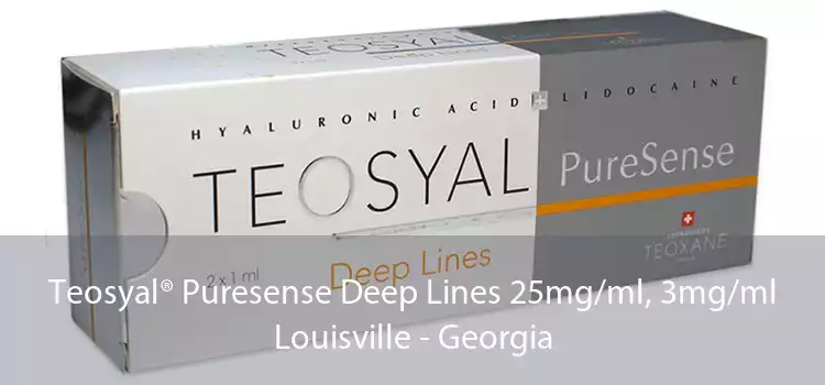 Teosyal® Puresense Deep Lines 25mg/ml, 3mg/ml Louisville - Georgia