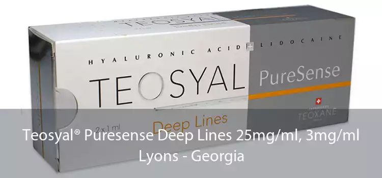 Teosyal® Puresense Deep Lines 25mg/ml, 3mg/ml Lyons - Georgia