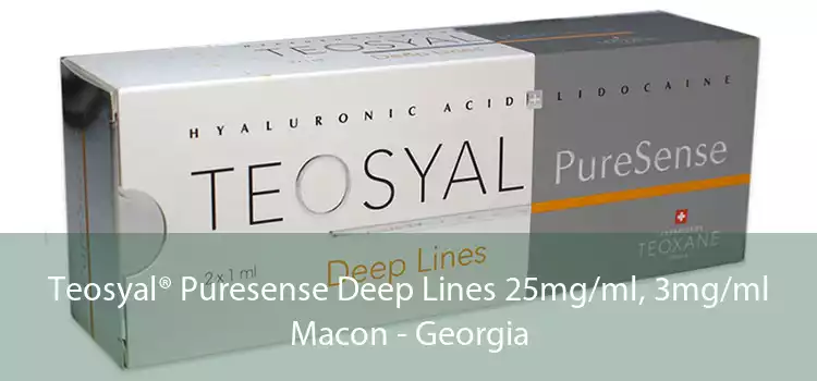Teosyal® Puresense Deep Lines 25mg/ml, 3mg/ml Macon - Georgia