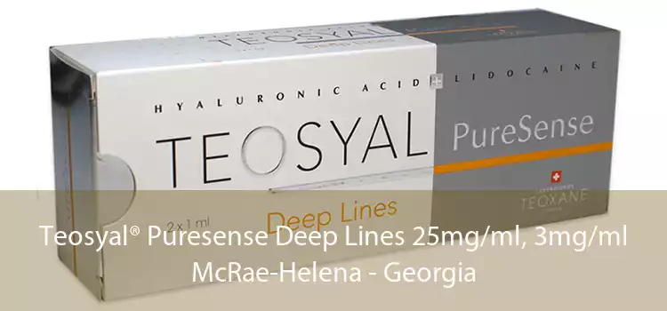 Teosyal® Puresense Deep Lines 25mg/ml, 3mg/ml McRae-Helena - Georgia