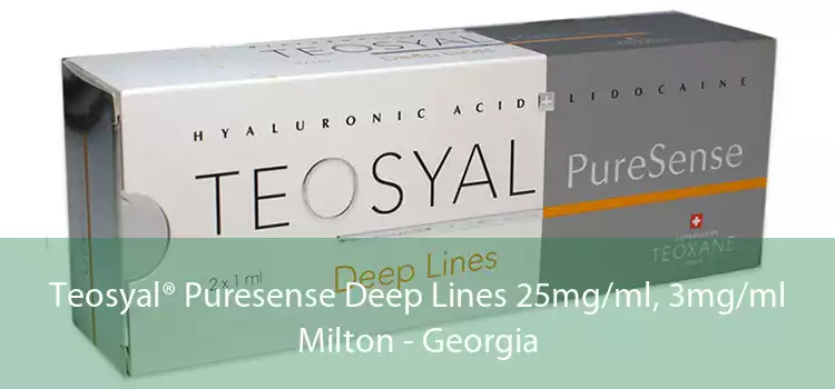 Teosyal® Puresense Deep Lines 25mg/ml, 3mg/ml Milton - Georgia