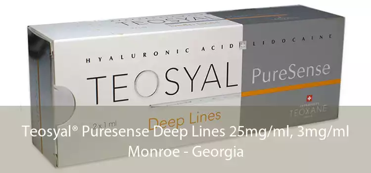 Teosyal® Puresense Deep Lines 25mg/ml, 3mg/ml Monroe - Georgia