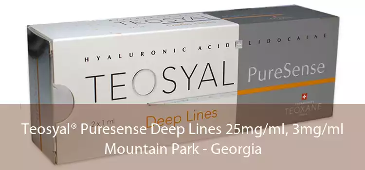 Teosyal® Puresense Deep Lines 25mg/ml, 3mg/ml Mountain Park - Georgia