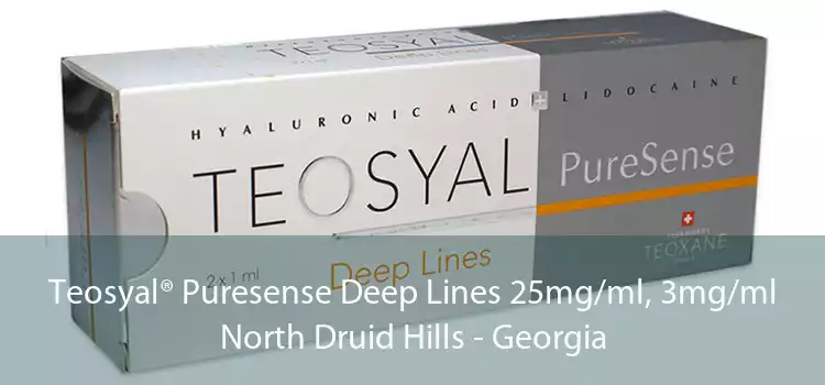 Teosyal® Puresense Deep Lines 25mg/ml, 3mg/ml North Druid Hills - Georgia