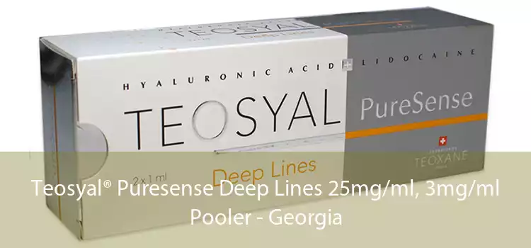 Teosyal® Puresense Deep Lines 25mg/ml, 3mg/ml Pooler - Georgia