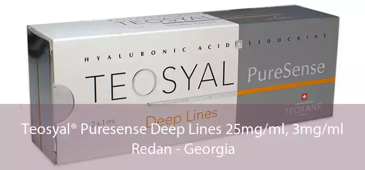 Teosyal® Puresense Deep Lines 25mg/ml, 3mg/ml Redan - Georgia
