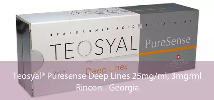 Teosyal® Puresense Deep Lines 25mg/ml, 3mg/ml Rincon - Georgia