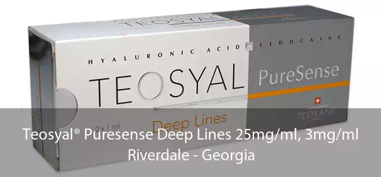 Teosyal® Puresense Deep Lines 25mg/ml, 3mg/ml Riverdale - Georgia