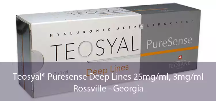 Teosyal® Puresense Deep Lines 25mg/ml, 3mg/ml Rossville - Georgia