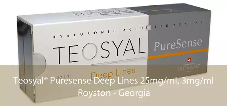 Teosyal® Puresense Deep Lines 25mg/ml, 3mg/ml Royston - Georgia
