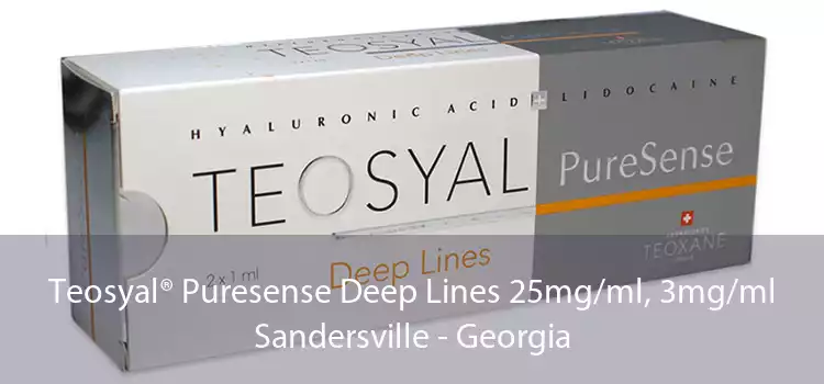 Teosyal® Puresense Deep Lines 25mg/ml, 3mg/ml Sandersville - Georgia