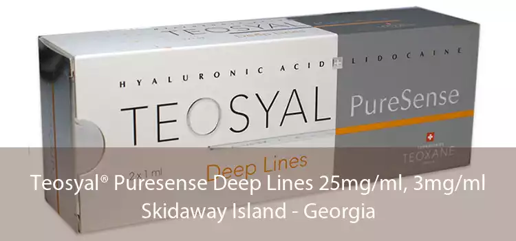 Teosyal® Puresense Deep Lines 25mg/ml, 3mg/ml Skidaway Island - Georgia