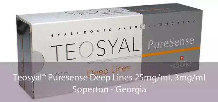 Teosyal® Puresense Deep Lines 25mg/ml, 3mg/ml Soperton - Georgia